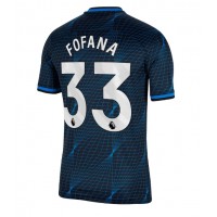 Koszulka piłkarska Chelsea Wesley Fofana #33 Strój wyjazdowy 2023-24 tanio Krótki Rękaw